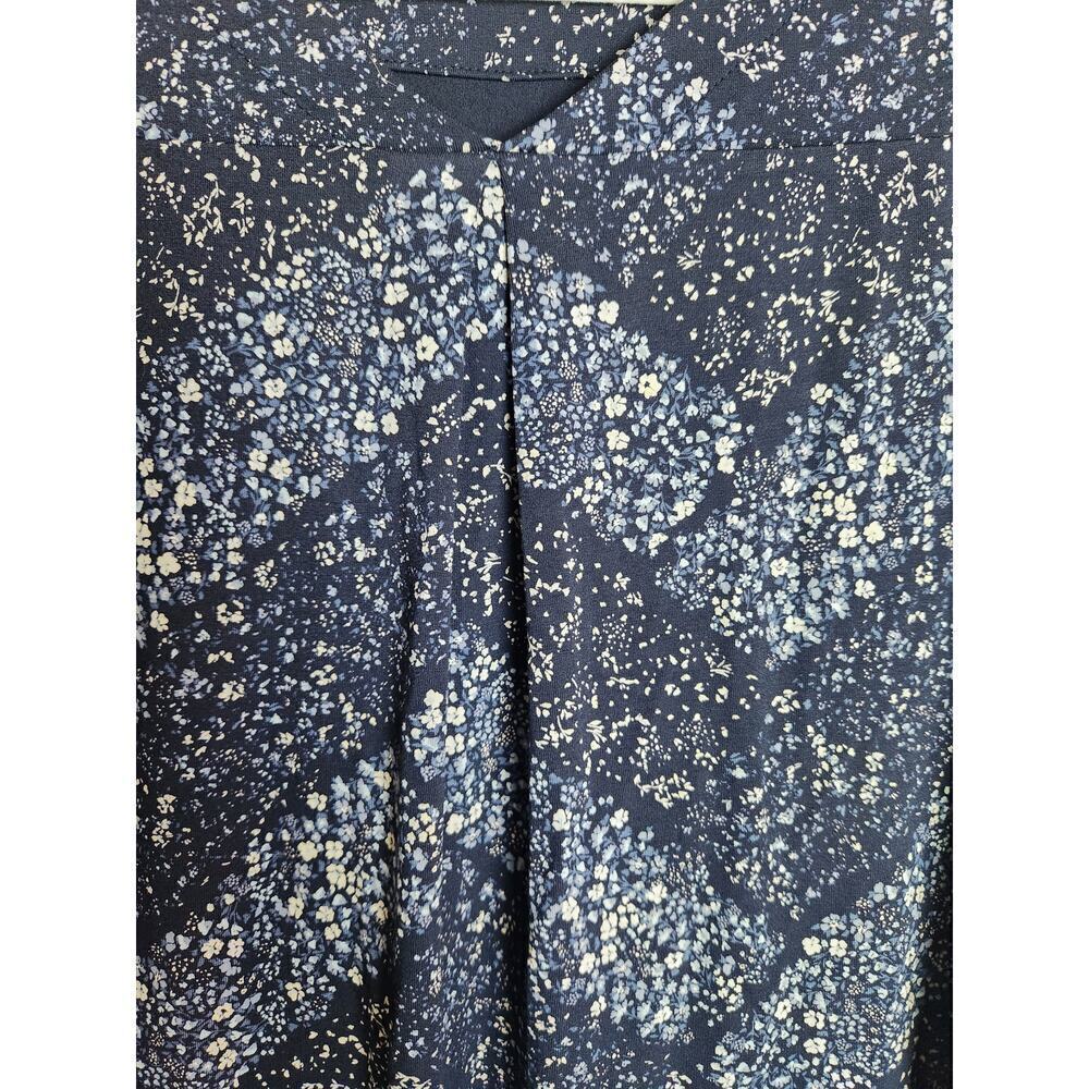 J Jill wearever collection knee length Careerwear dress sz M ditzy floral nwt - Picture 4 of 8